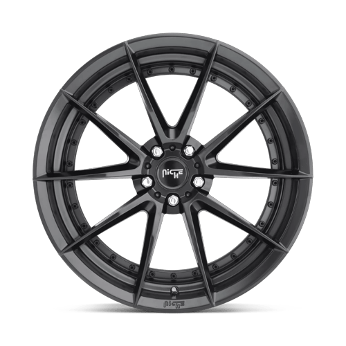 19x8.5 Niche M196 Sector Matte Black Wheel 5x4.5 (42mm)