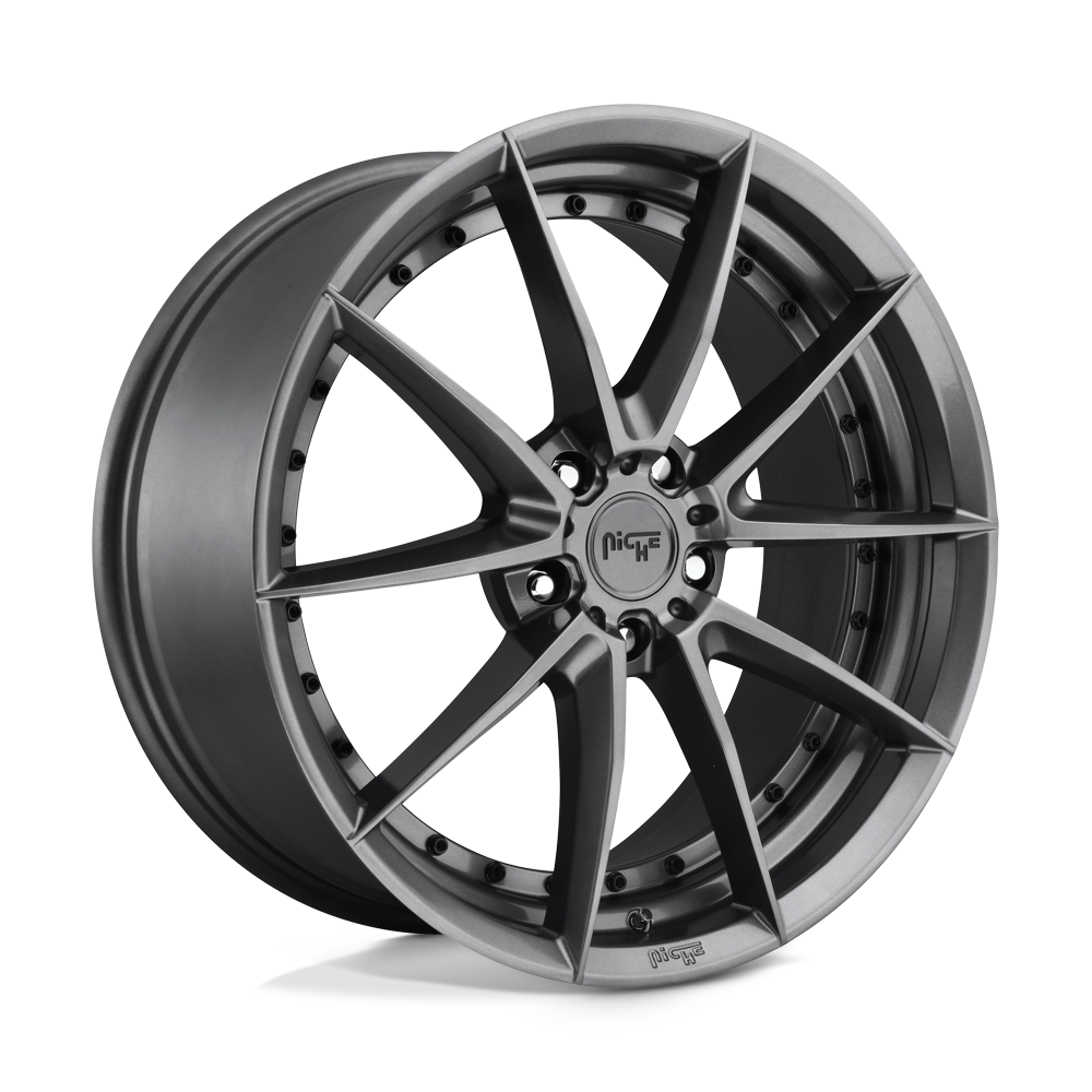 20x10.5 Niche M197 SECTOR GLOSS ANTHRACITE Wheel 5x120 (35mm)