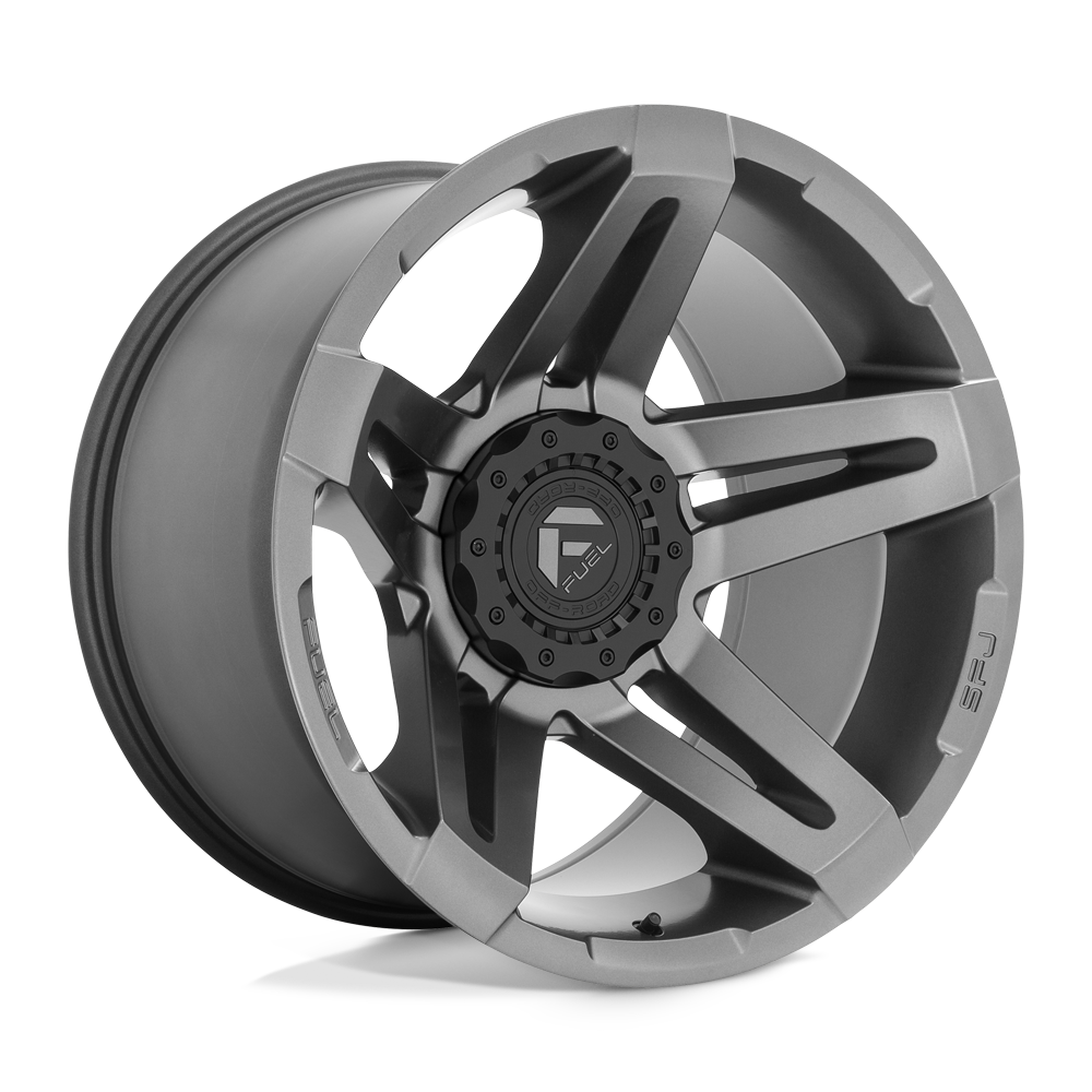 20x10 Fuel D764 SFJ Matte Gunmetal Wheel Blank (-18mm)