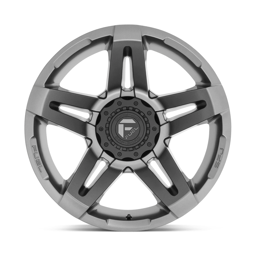 20x10 Fuel D764 SFJ Matte Gunmetal Wheel 6x135/6x5.5 (-18mm)