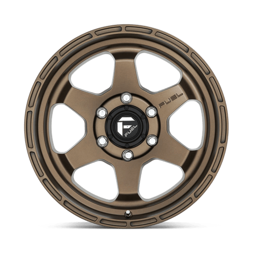 17x9 Fuel Off-Road D666 Shok Matte Bronze Wheel 6x5.5 (1mm)