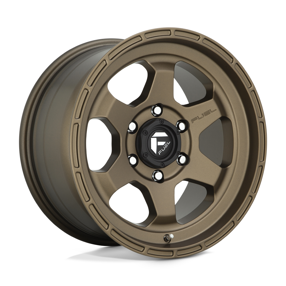 17x9 Fuel D666 SHOK MATTE BRONZE Wheel 6x5.5 (20mm)