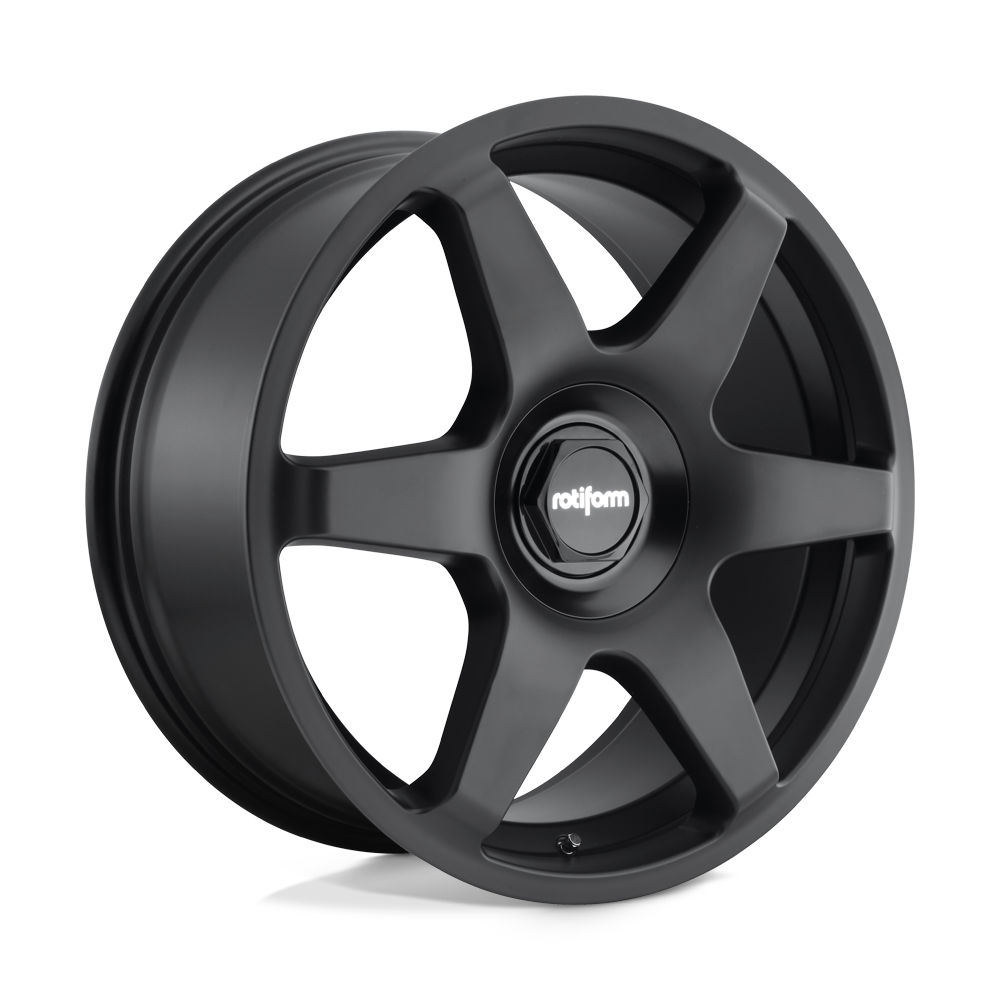 18x8.5 Rotiform R113 SIX MATTE BLACK Wheel 5x100/5x112 (35mm)
