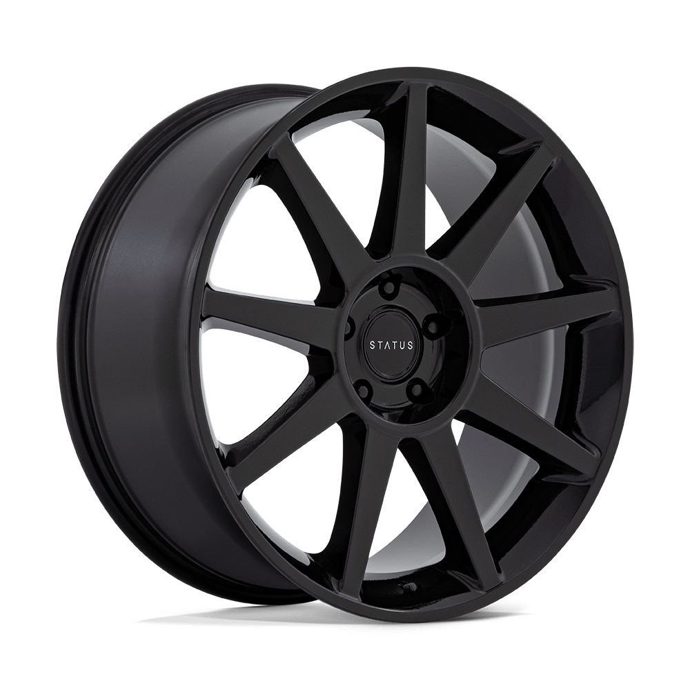 22x9.5 Status Mammoth Gloss Black Wheel 5x4.5 (30mm)