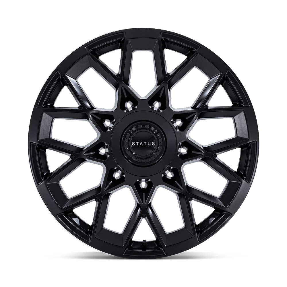 24x10 Status ST005 Matrix Matte Black Wheel 6x135/6x5.5 (30mm)