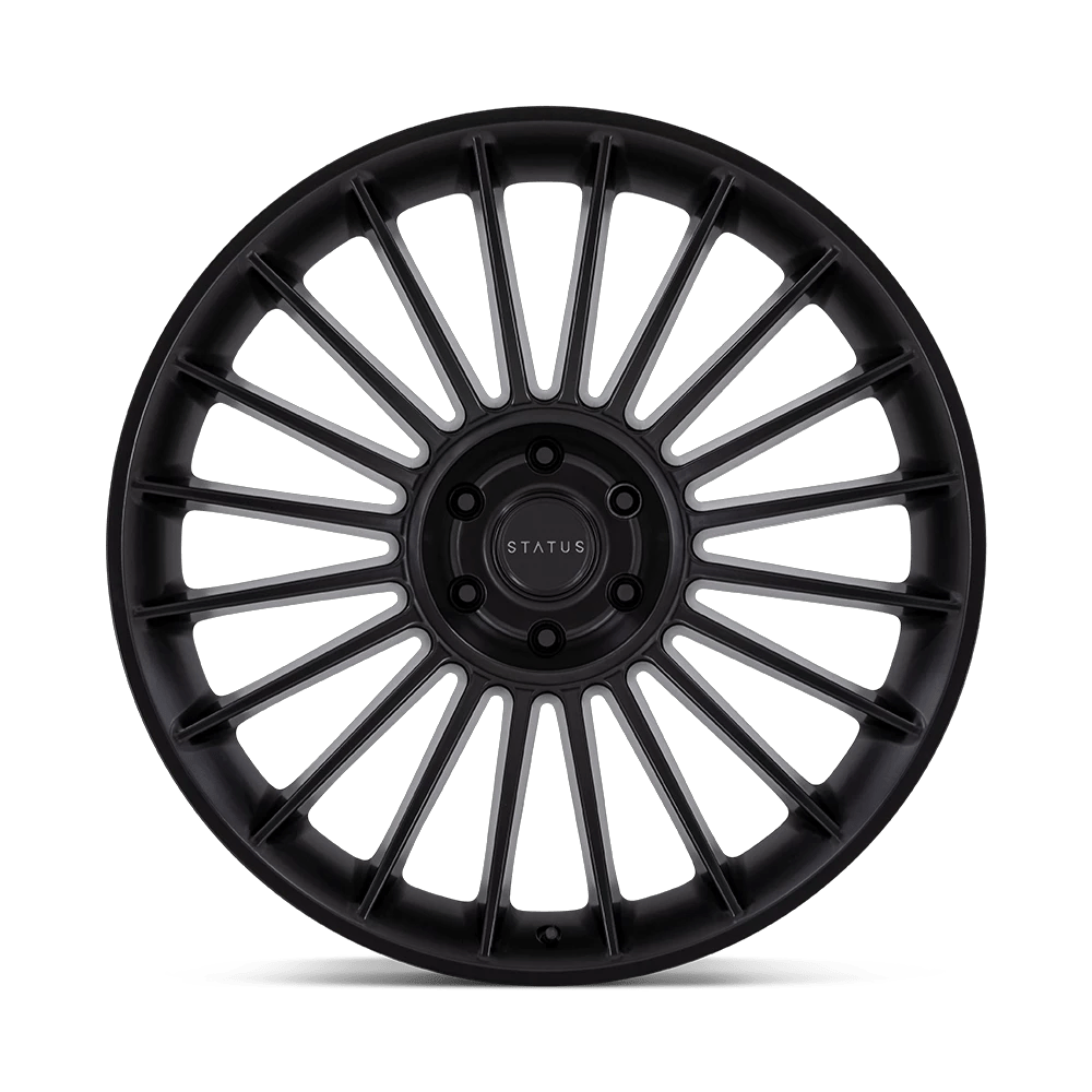 24x10 Status Venti Matte Black Wheel 5x130 (35mm)