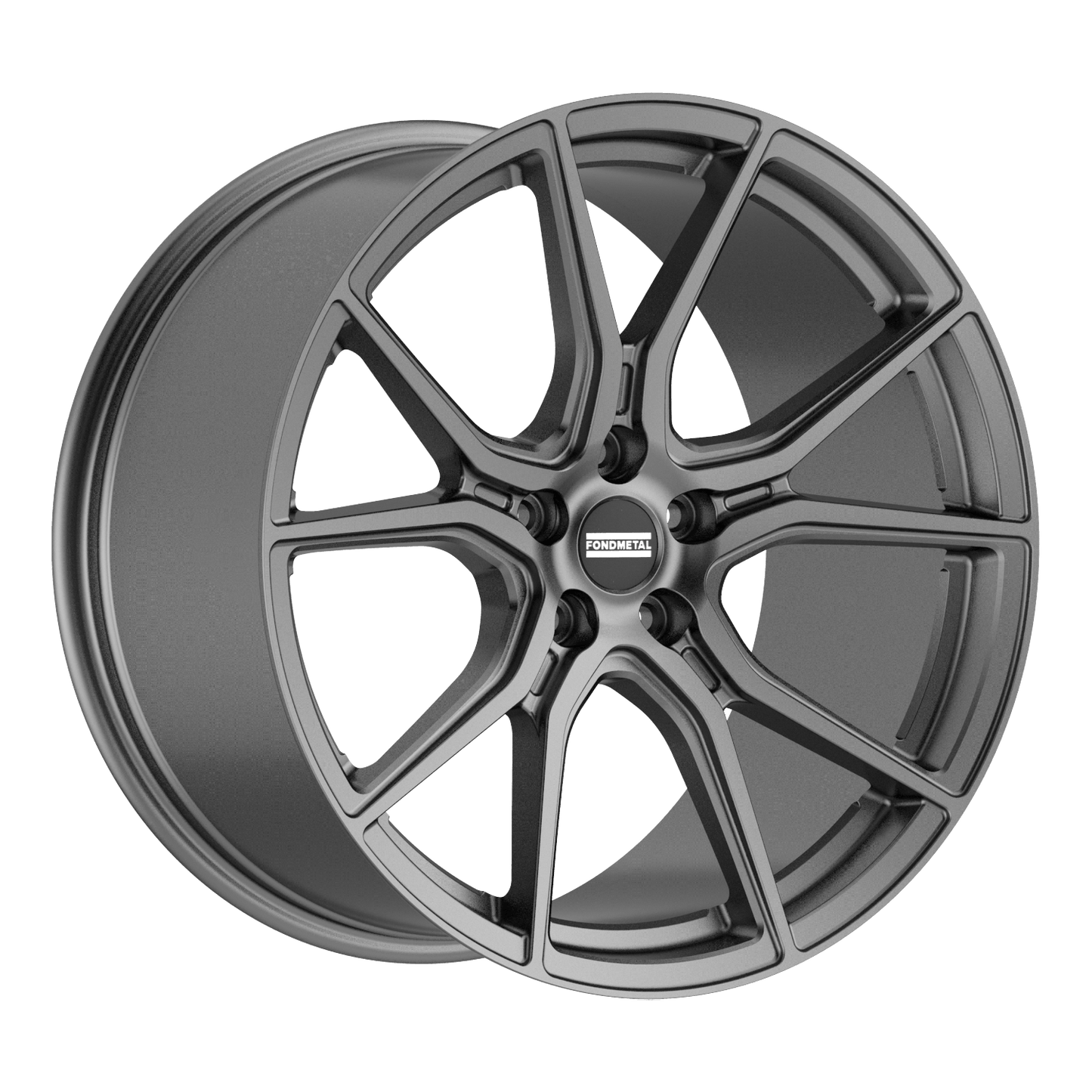 20x9 Fondmetal STC-45 Matte Titanium Wheel 5x4.5 (38mm)
