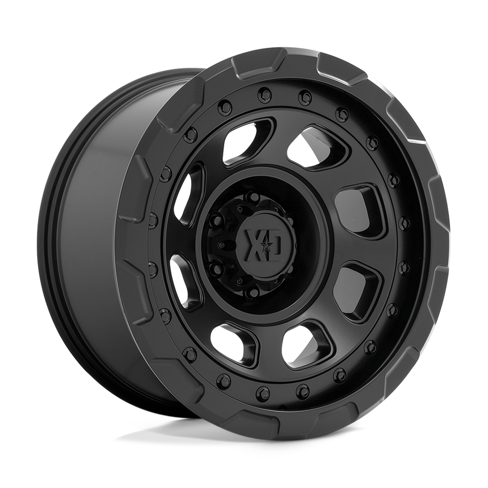 20x10 XD XD861 STORM Satin Black Wheel 6x5.5 (-18mm)