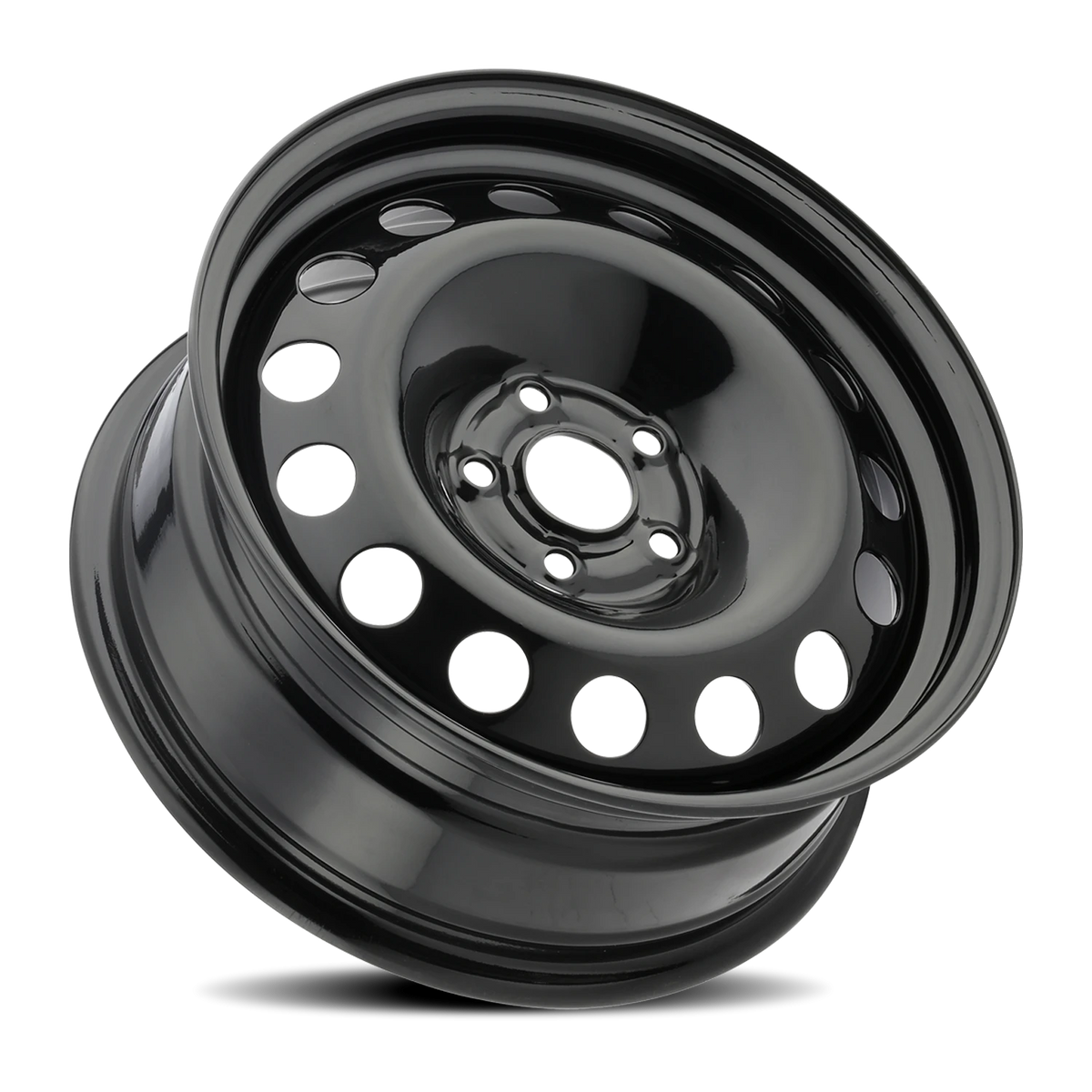 16x6.5 Vision SW60 Black Wheel 5x105 (39mm)
