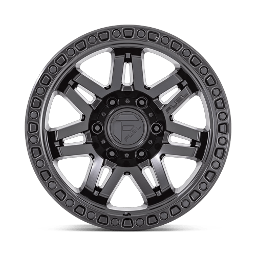 17x9 Fuel Off-Road D810 Syndicate Blackout Wheel 6x5.5 (1mm)