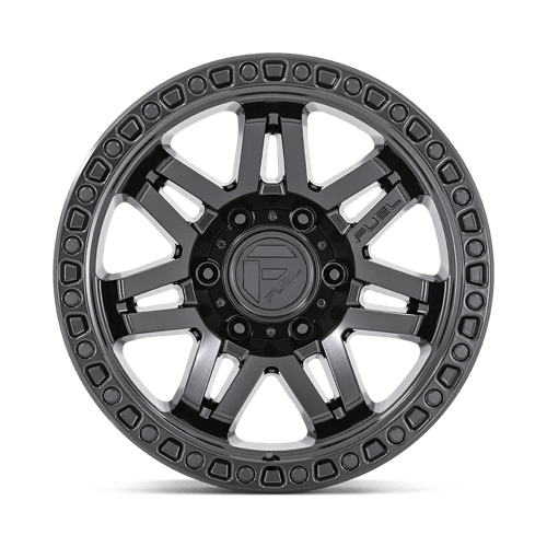 17x9 Fuel Off-Road D810 Syndicate Blackout Wheel 6x5.5 (1mm)