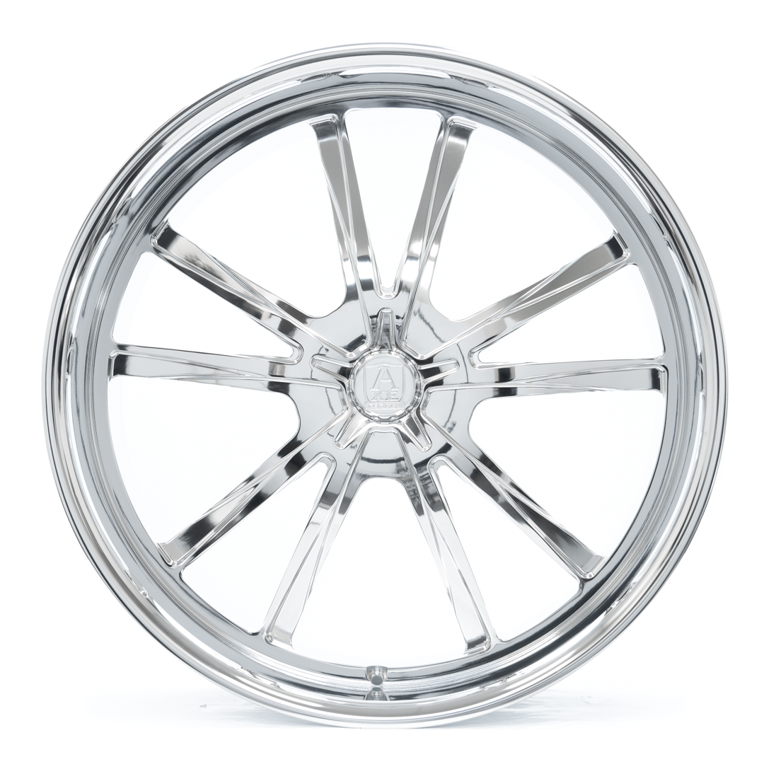 24x9 Axe Sembrado Full Polished Wheels 5x135 (25mm) Set of 4