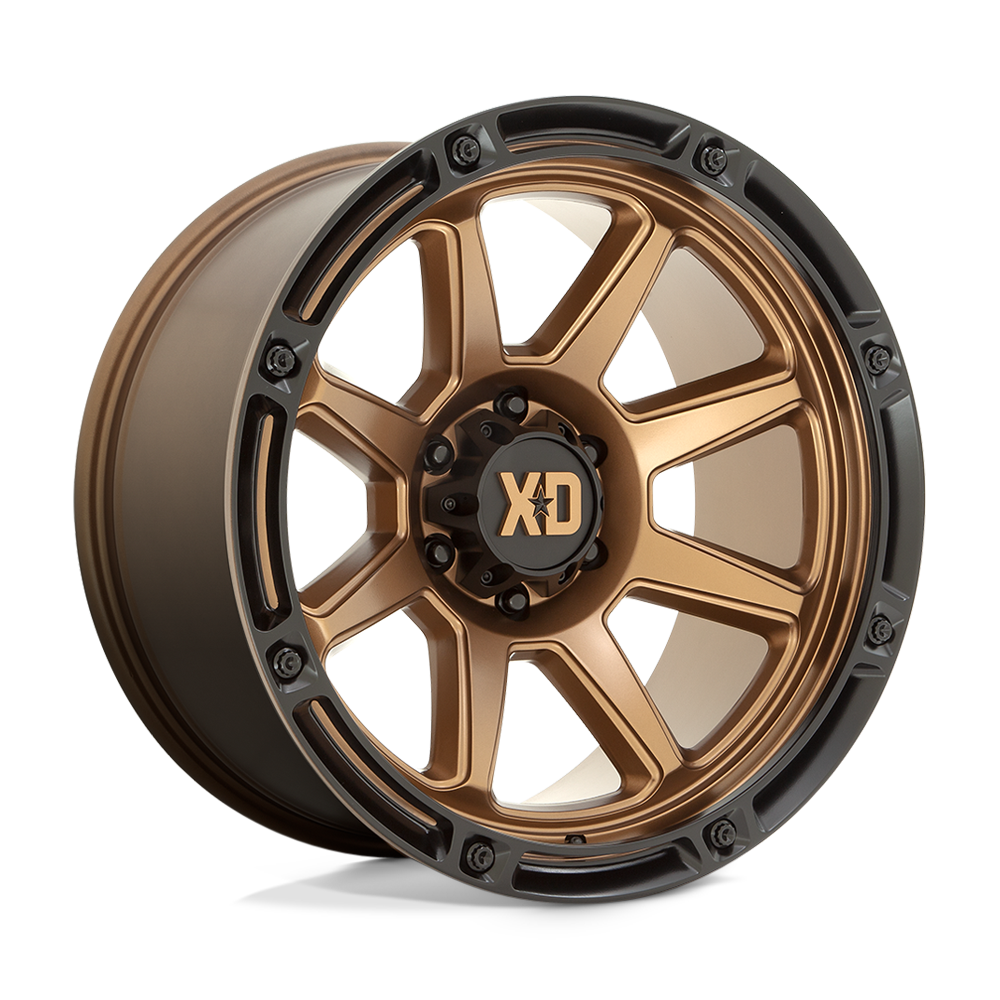 20x9 XD XD863 Matte Bronze With Black Lip Wheel 6x135 (18mm)