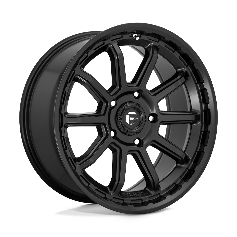 17x9 Fuel D689 TORQUE MATTE BLACK Wheel 6x135 (1mm)