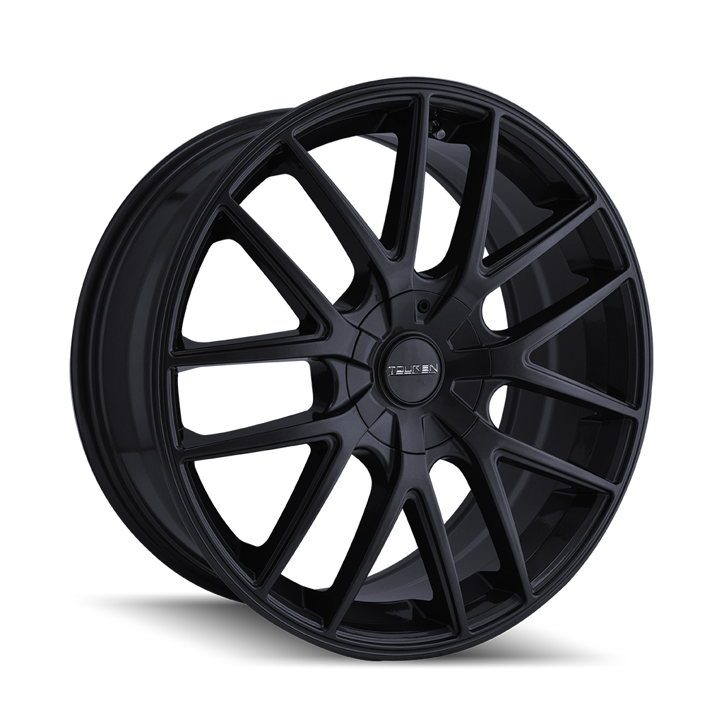 20x8.5 Touren TR60 FULL Matte Black Wheel 5x4.5/5x120 (20mm)