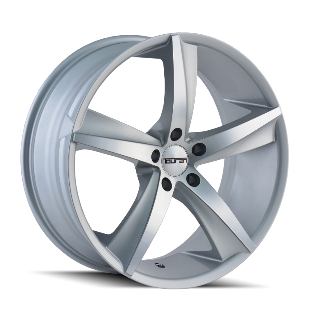 20x10 Touren TR72 Gloss Silver/Machined Face Wheel 5x120 (20mm)