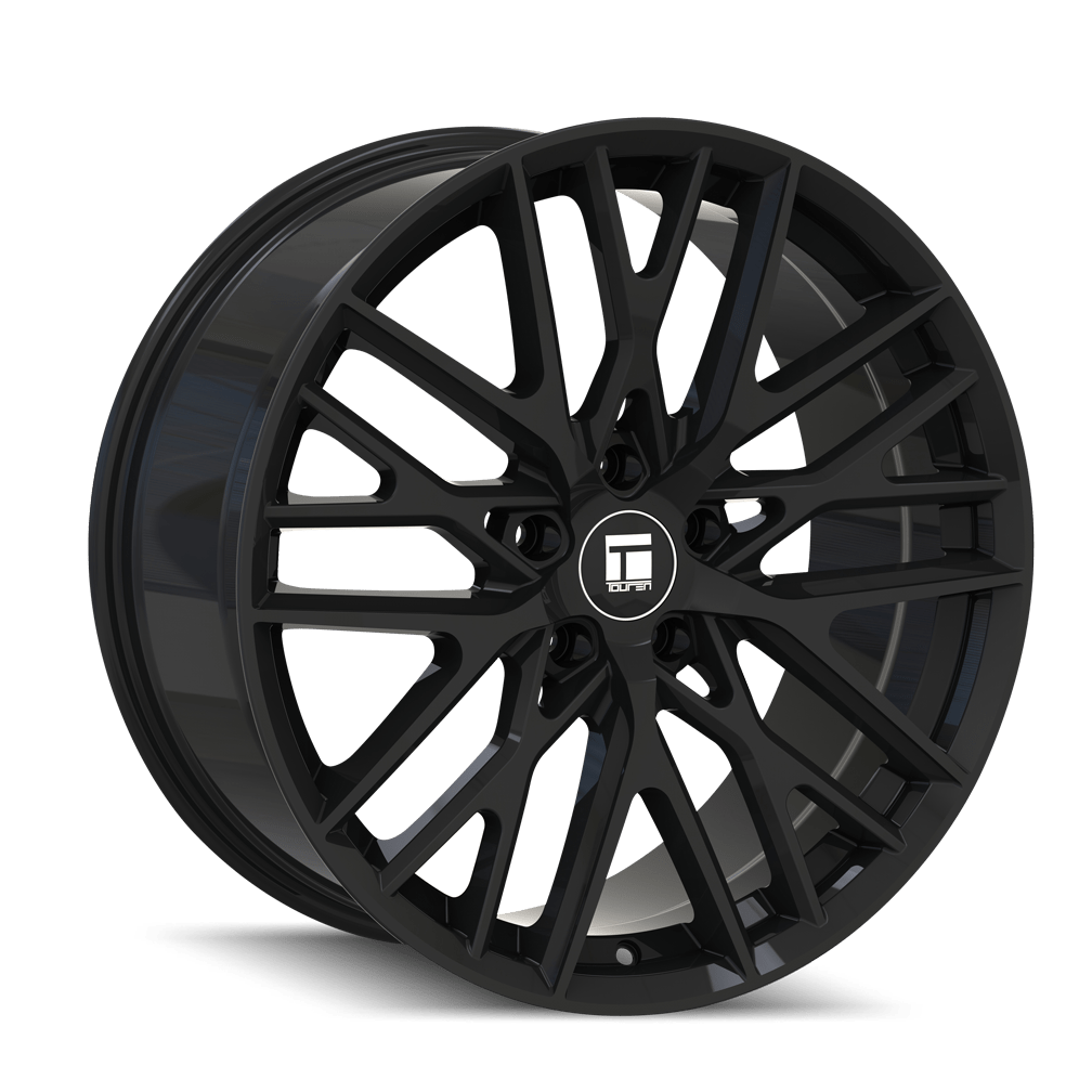 19x8.5 Touren TR91 Gloss Black Wheel 5x112 (35mm)