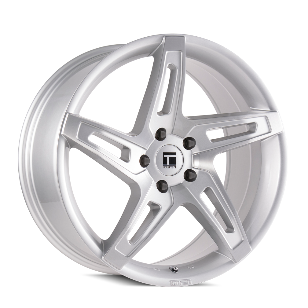 20x10 Touren TF04 Brushed Silver Wheel 5x4.5 (40mm)