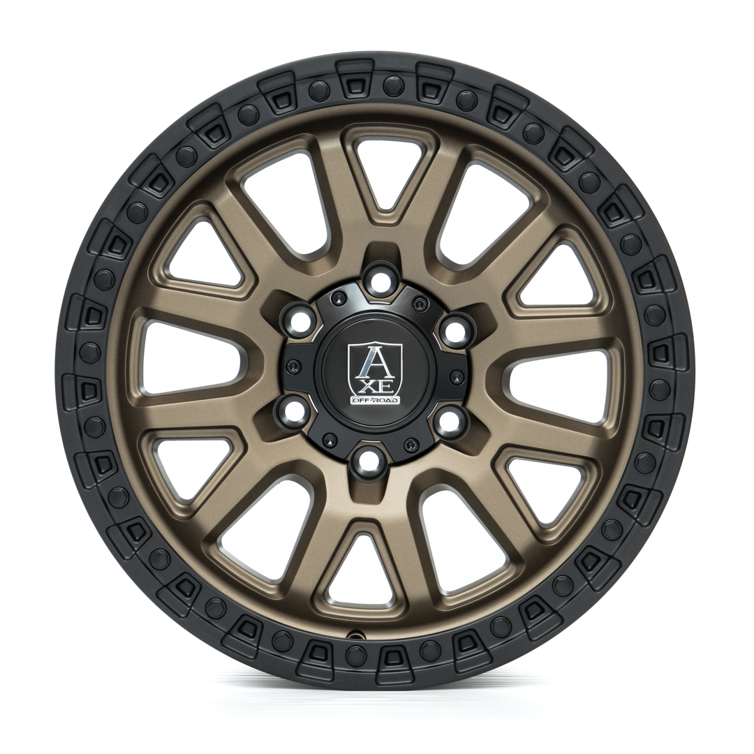 17x9 Axe Wheels Toyo Bronze Wheel 6x5.5 (0mm)