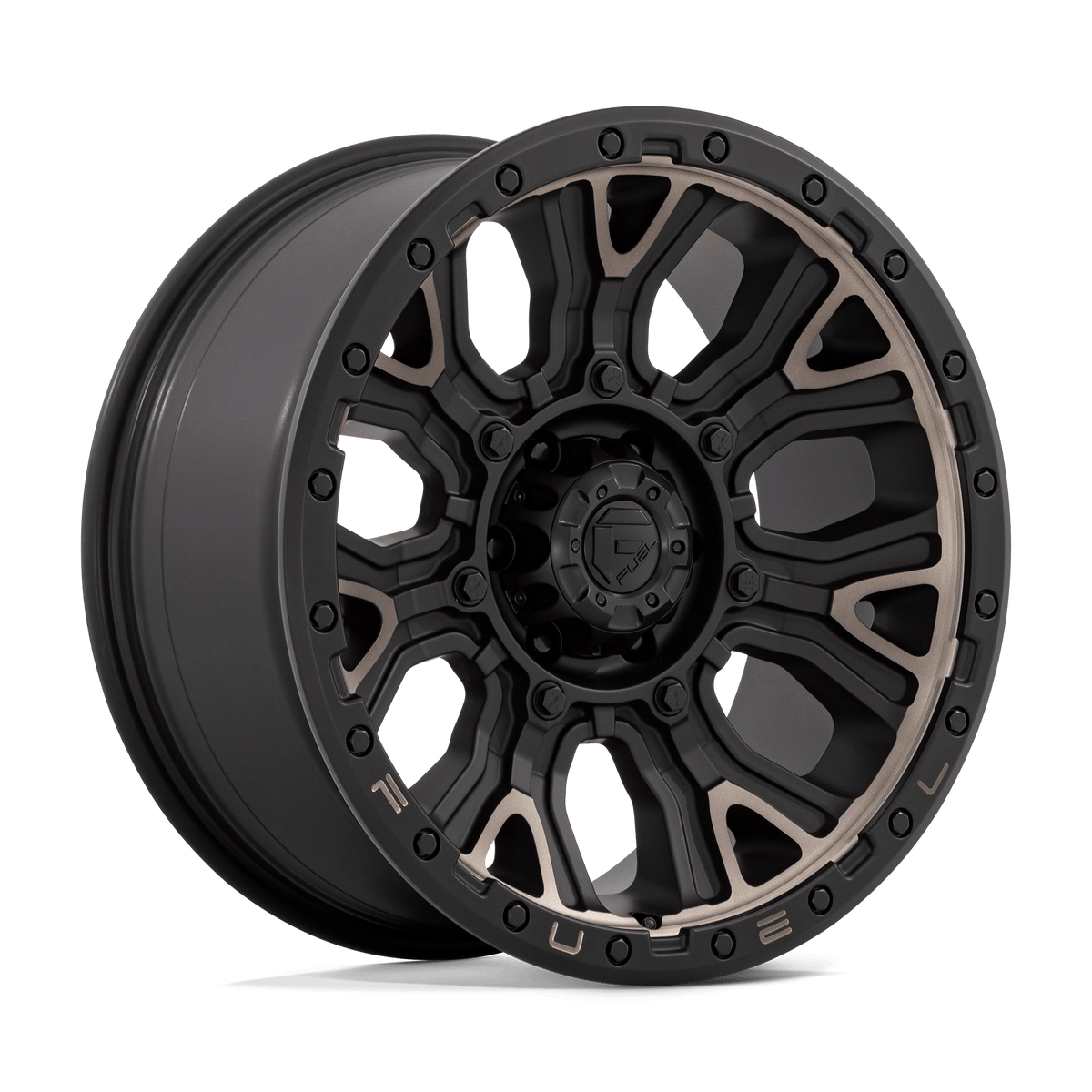 20x9 Fuel D824 Traction Matte Black W/ DDT Wheel 6x5.5 (1mm)