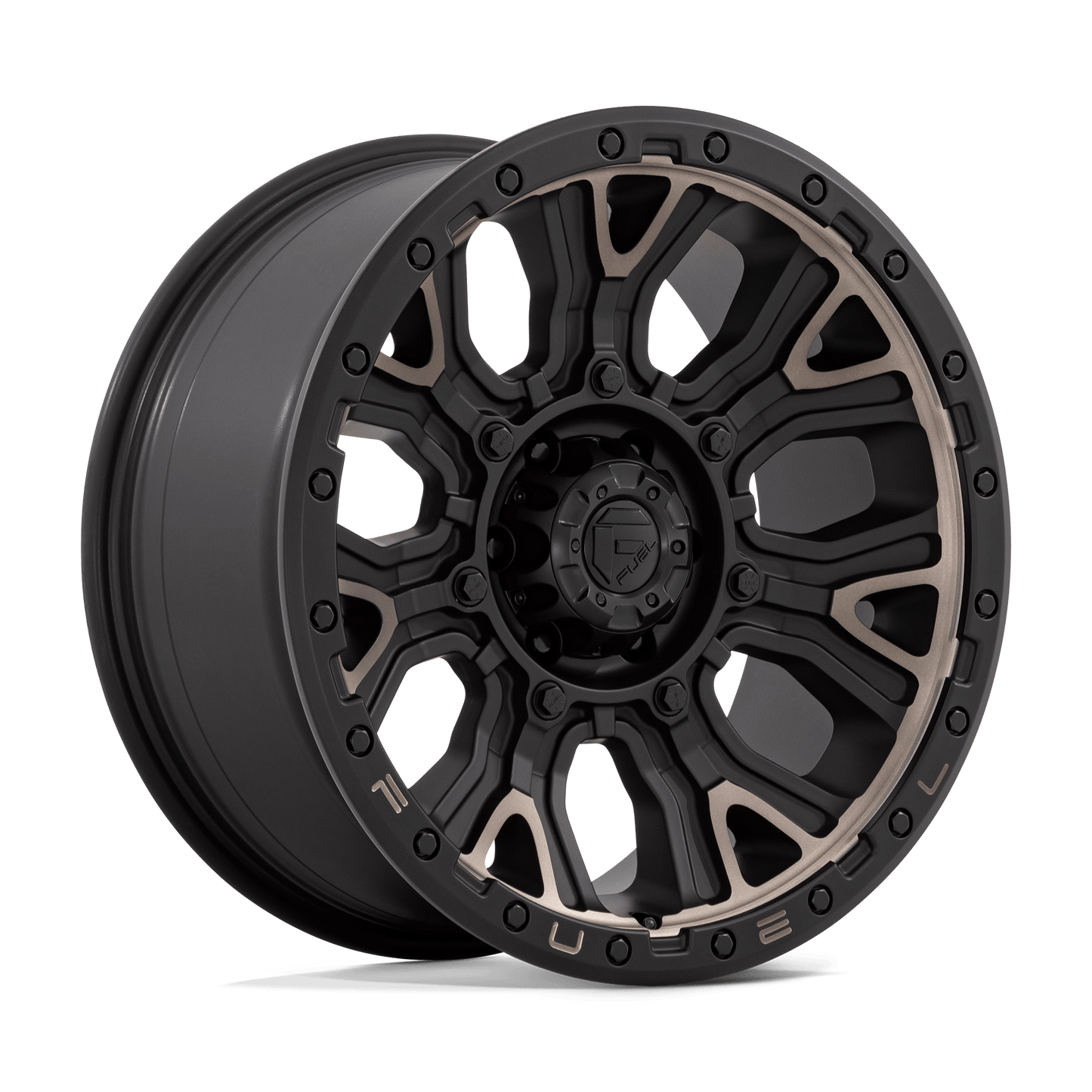 20x9 Fuel D824 Traction Matte Black W/ DDT Wheel 6x5.5 (1mm)