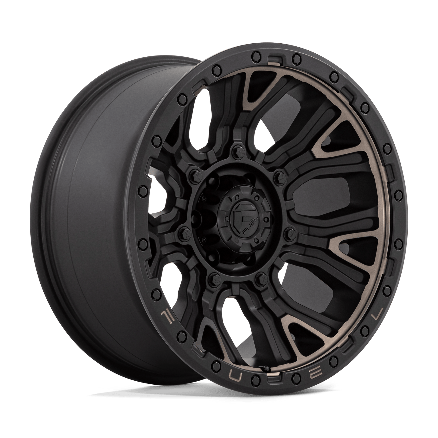 20x10 Fuel D824 Traction Matte Black W/ DDT Wheel 6x135 (-18mm)