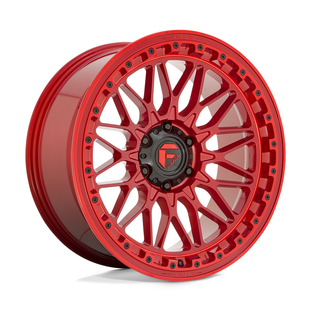 20x9 Fuel D758 TRIGGER Candy Red Wheel 5x5 (1mm)