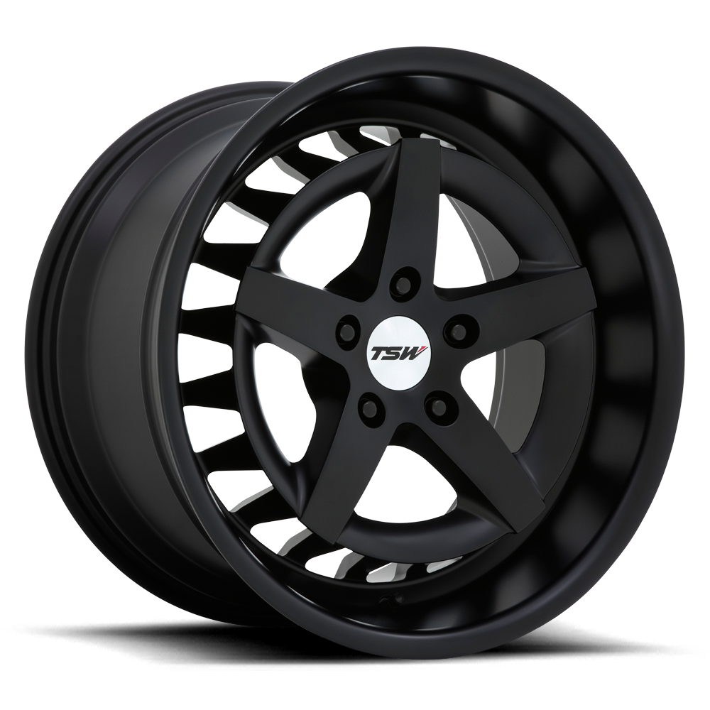 20x9 TSW Degner Semi Gloss Black Wheel 5x4.5 (20mm)