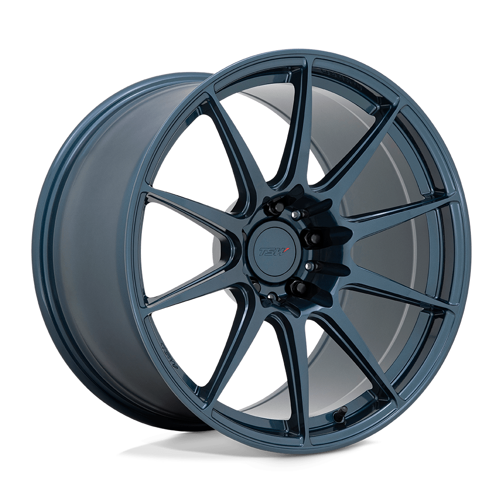 18x9.5 TSW Kemora Gloss Dark Blue Wheel 5x100 (38mm)