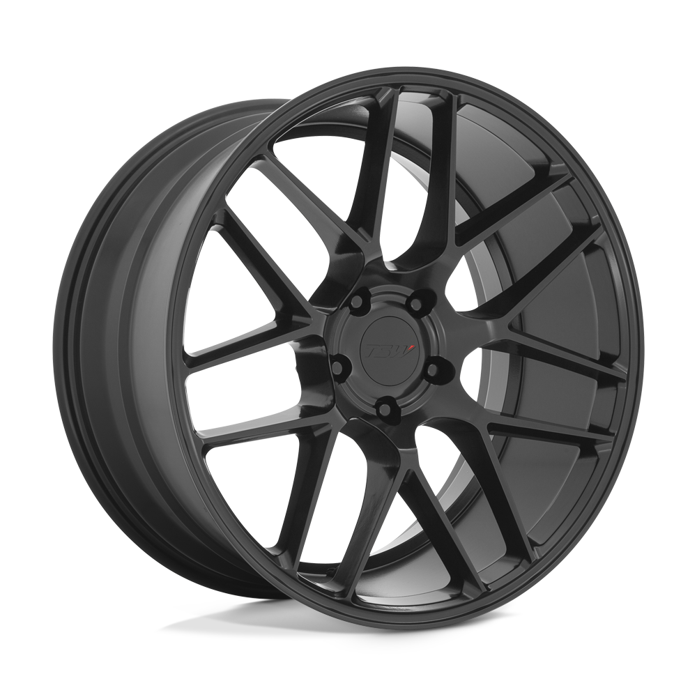 20x10 TSW TAMBURELLO MATTE BLACK Wheel 5x120 (40mm)