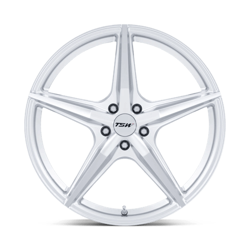 20x9 TSW TW007 Esprit Hyper Silver Machined Wheel 5x112 (27mm)
