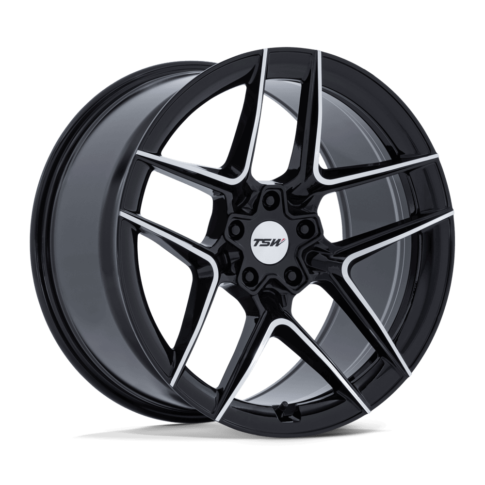 19x10.5 TSW TW008 Slipstream Matte Black Wheel 5x112 (40mm)