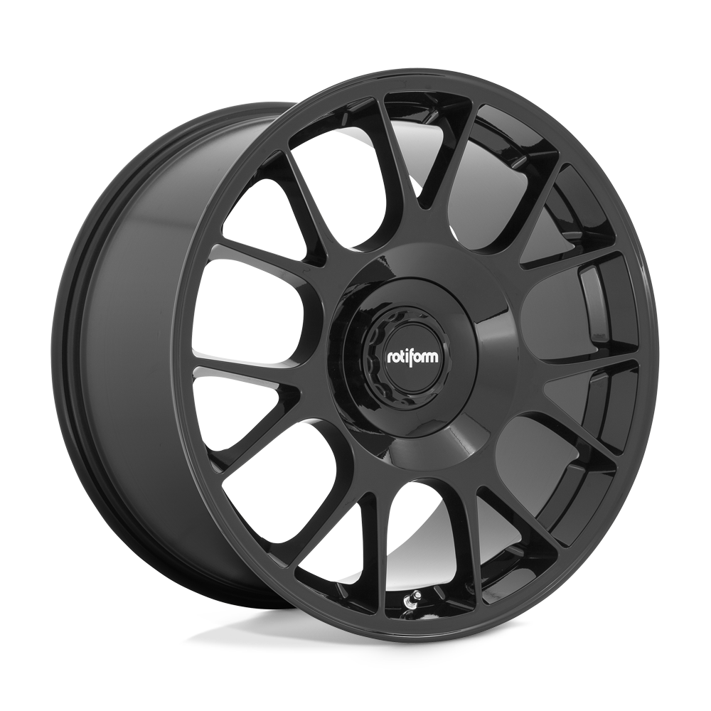 20x10.5 Rotiform R187 TUF-R Gloss Black Wheel 5x108/5x120 (40mm)