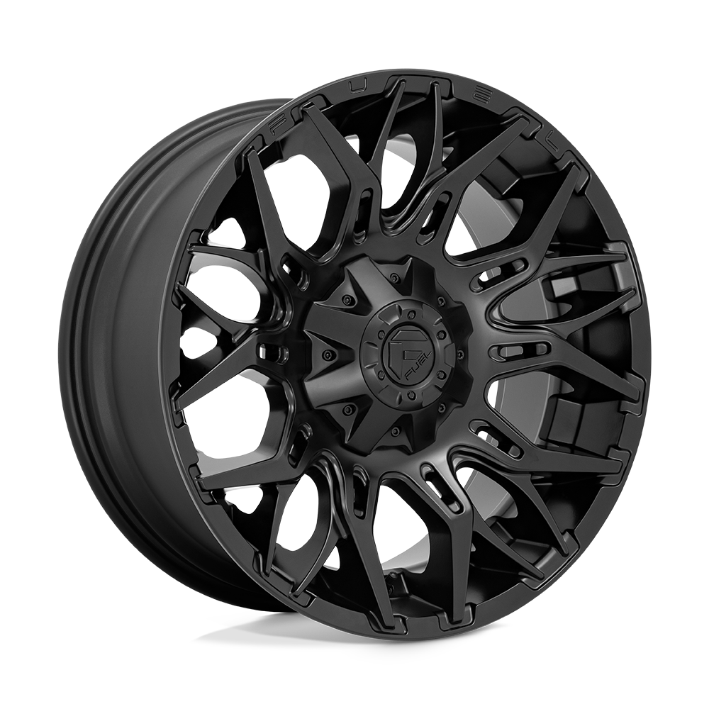 22x10 Fuel D772 TWITCH Blackout Wheel 5x5.5/5x150 (-18mm)