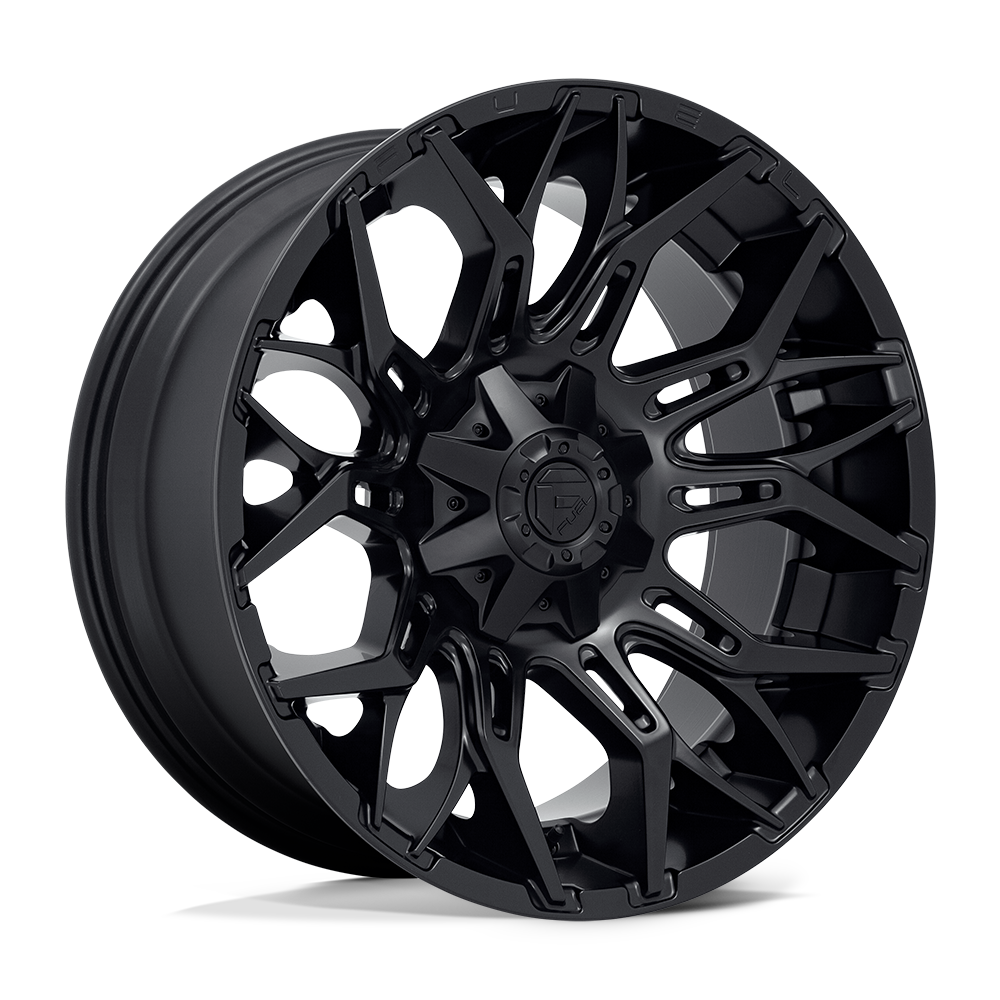 22x10 Fuel D772 TWITCH Blackout Wheel 8x180 (-18mm)