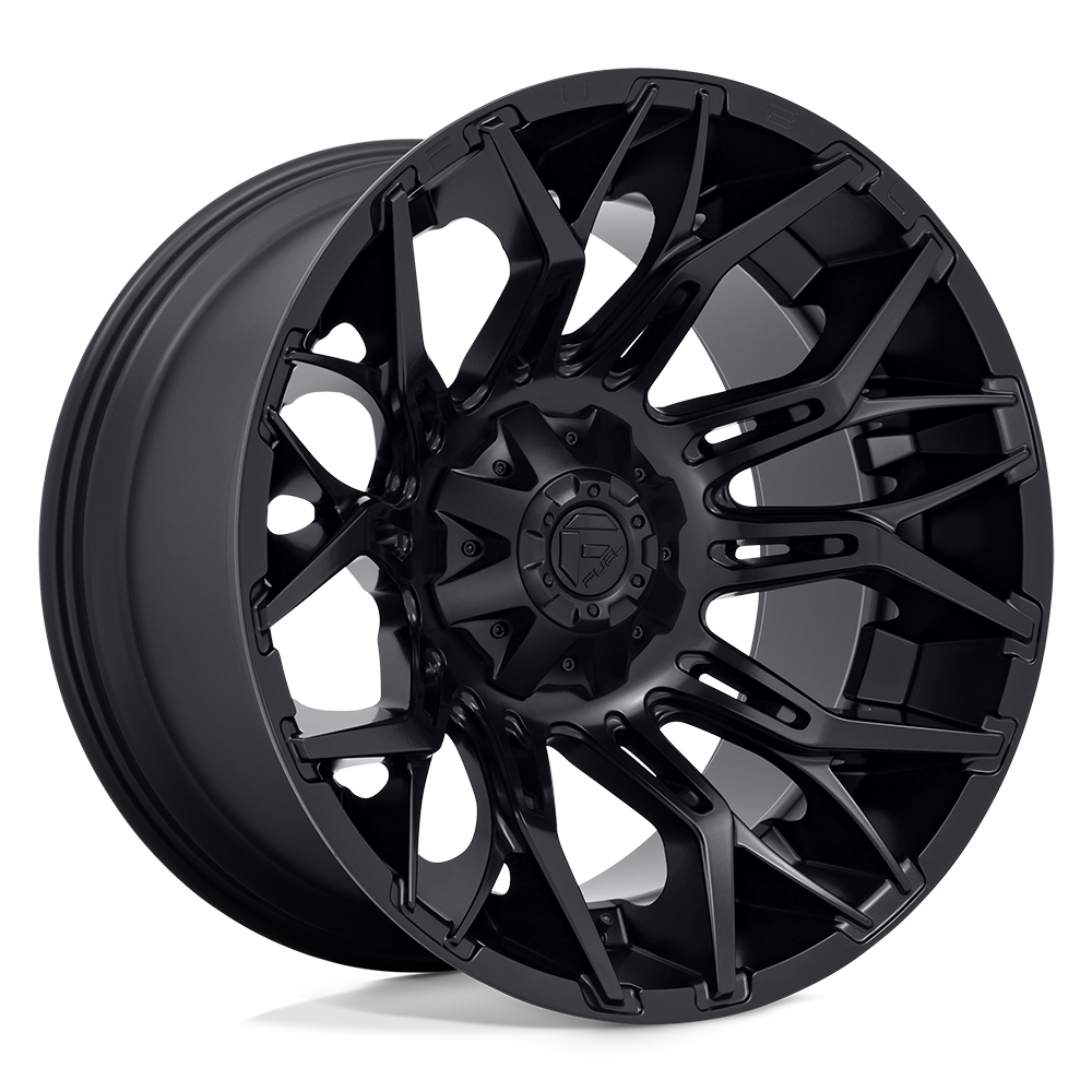 22x12 Fuel D772 TWITCH Blackout Wheel 5x5.5/5x150 (-44mm)