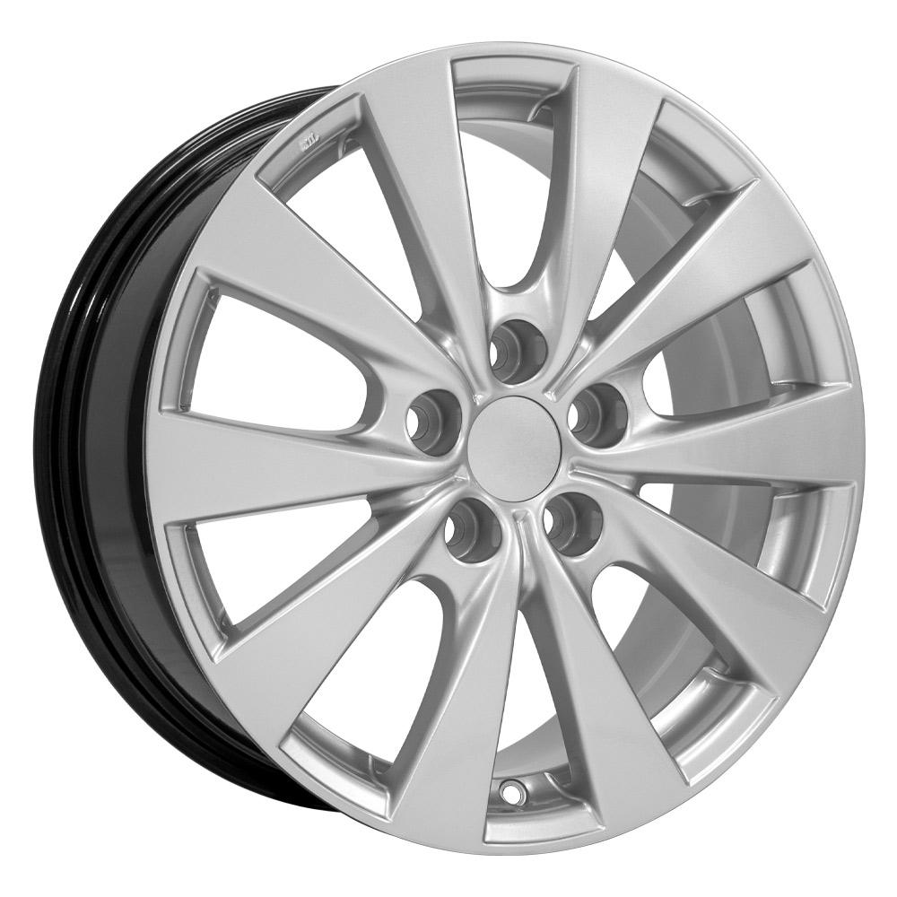 17x7 OE Wheels TY15 Hyper Silver Wheel 5x4.5 (45mm)
