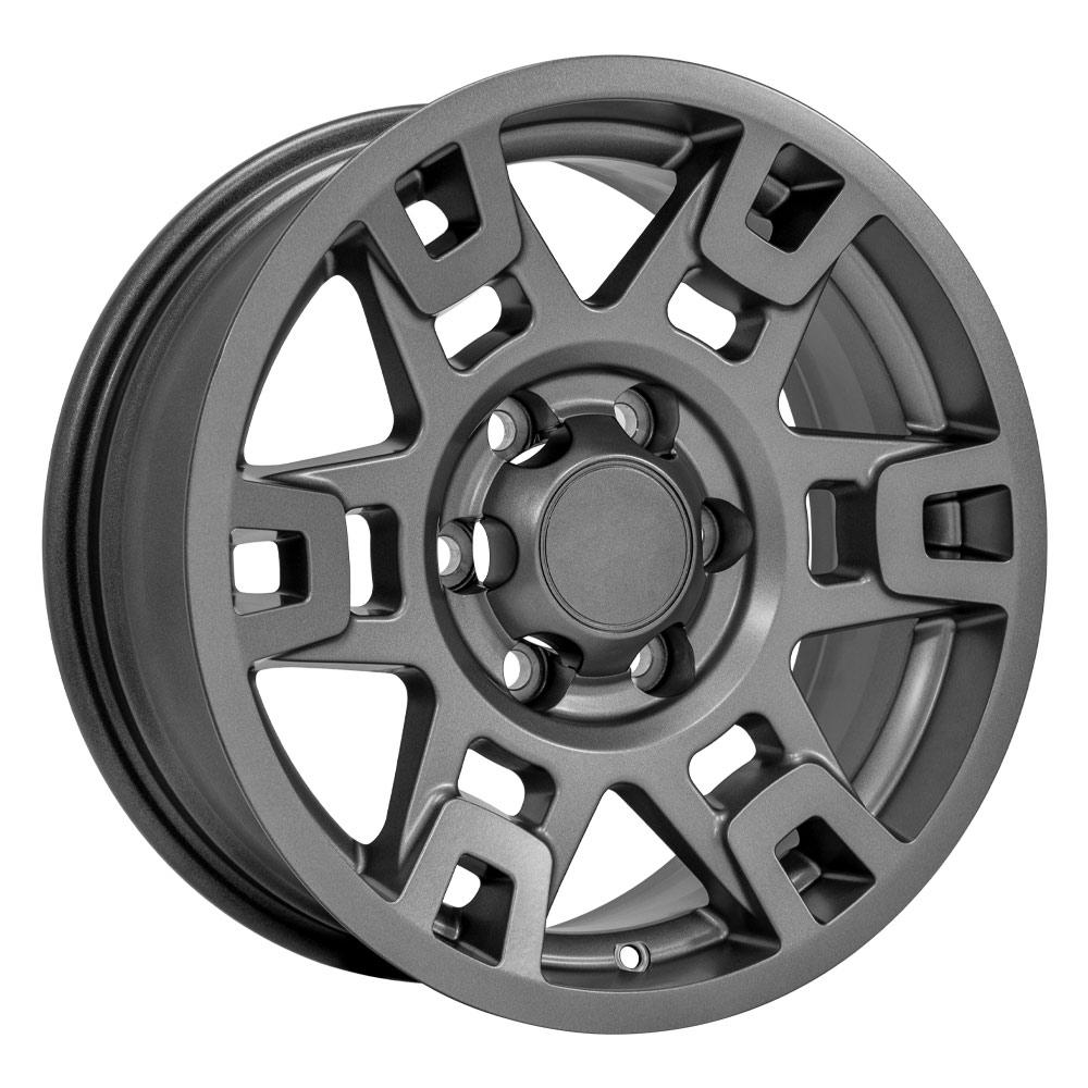 17x7 OE Wheels TY16B Satin Graphite Wheel 6x5.5 (4mm)