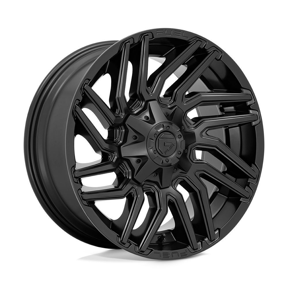 22x10 Fuel D775 TYPHOON Matte Black Wheel 5x4.5/5x5 (-18mm)