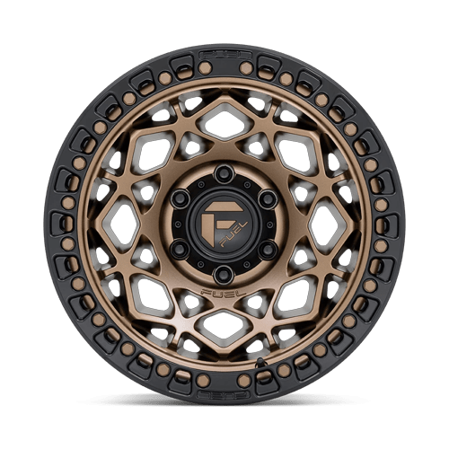 17x9 Fuel Off-Road D785 Unit Bronze With Matte Black Ring Wheel 6x4.5 (1mm)
