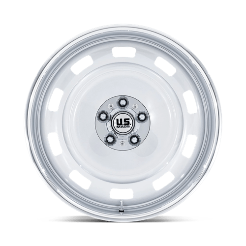 22x10.5 US Mags UC143 Scottsdale Silver With Diamond Cut Lip Wheel 6x5.5 (12mm)