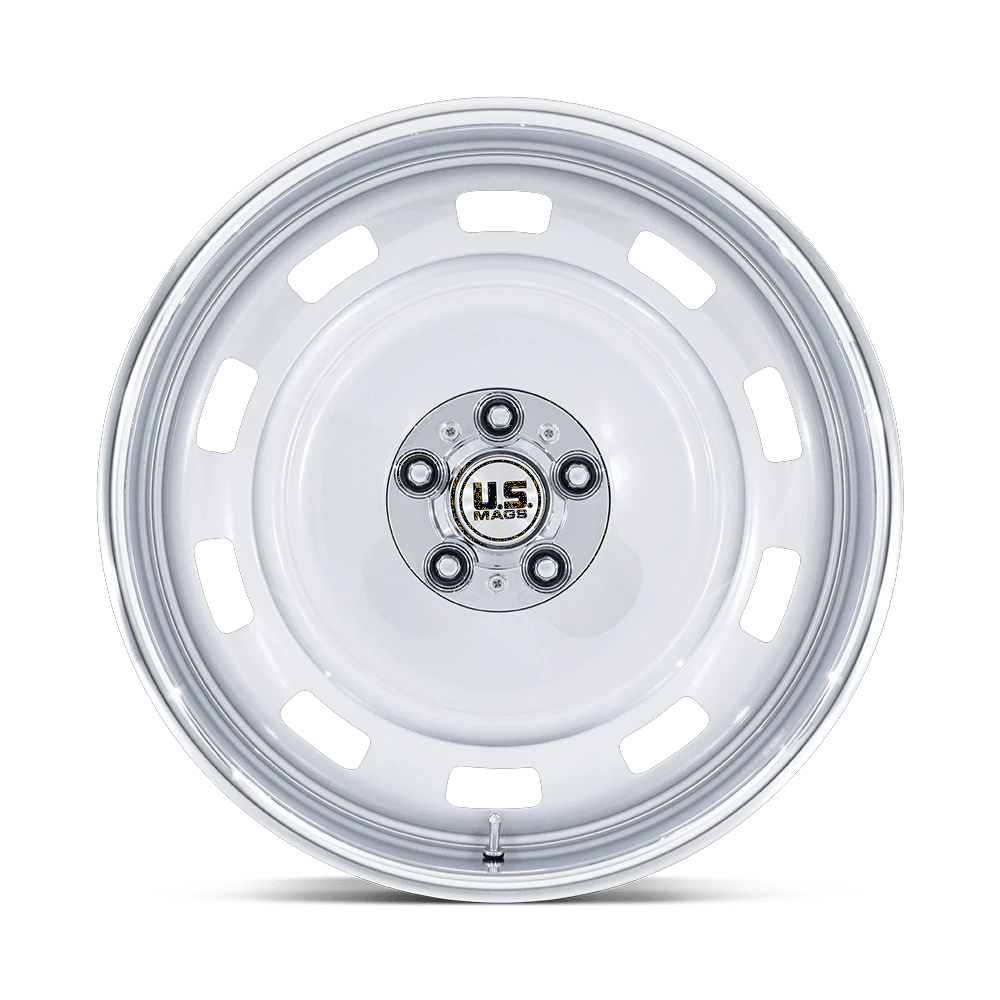 22x10.5 US Mags UC143 Scottsdale Silver With Diamond Cut Lip Wheel 6x5.5 (12mm)