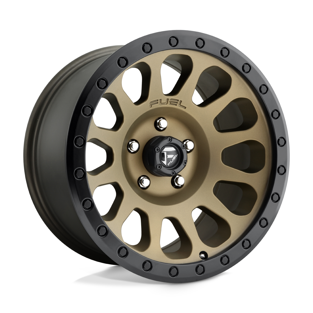 17x9 Fuel D600 Vector Matte Bronze Wheel 5x5 (-12mm)