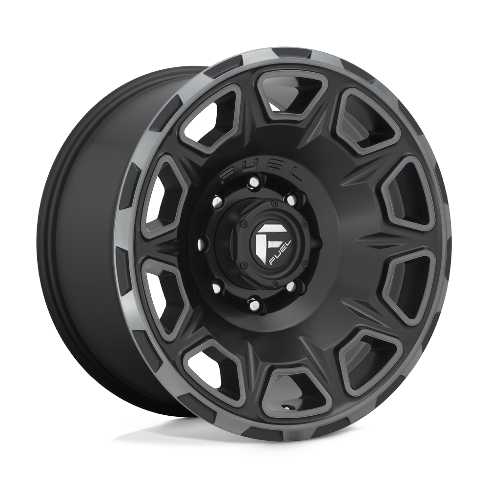 20x10 Fuel D686 VENGEANCE MATTE BLACK DOUBLE DARK TINT Wheel 8x170 (-18mm)