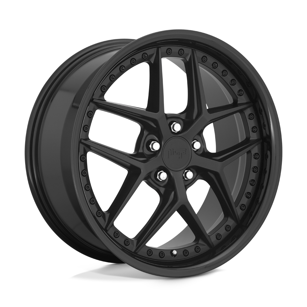 19x9.5 Niche M226 VICE GLOSS BLACK MATTE BLACK Wheel 5x120 (35mm)