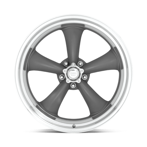18x7 American Racing VN215 Classic Torq Thrust II Mag Gray Wheel 5x5.5 (6mm)