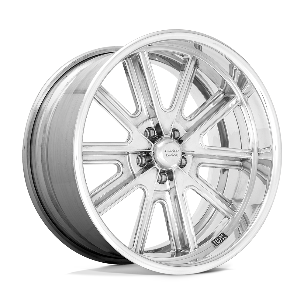 17x7 American Racing VN407P Cobra Polished Wheel 5x4.5 (38mm)