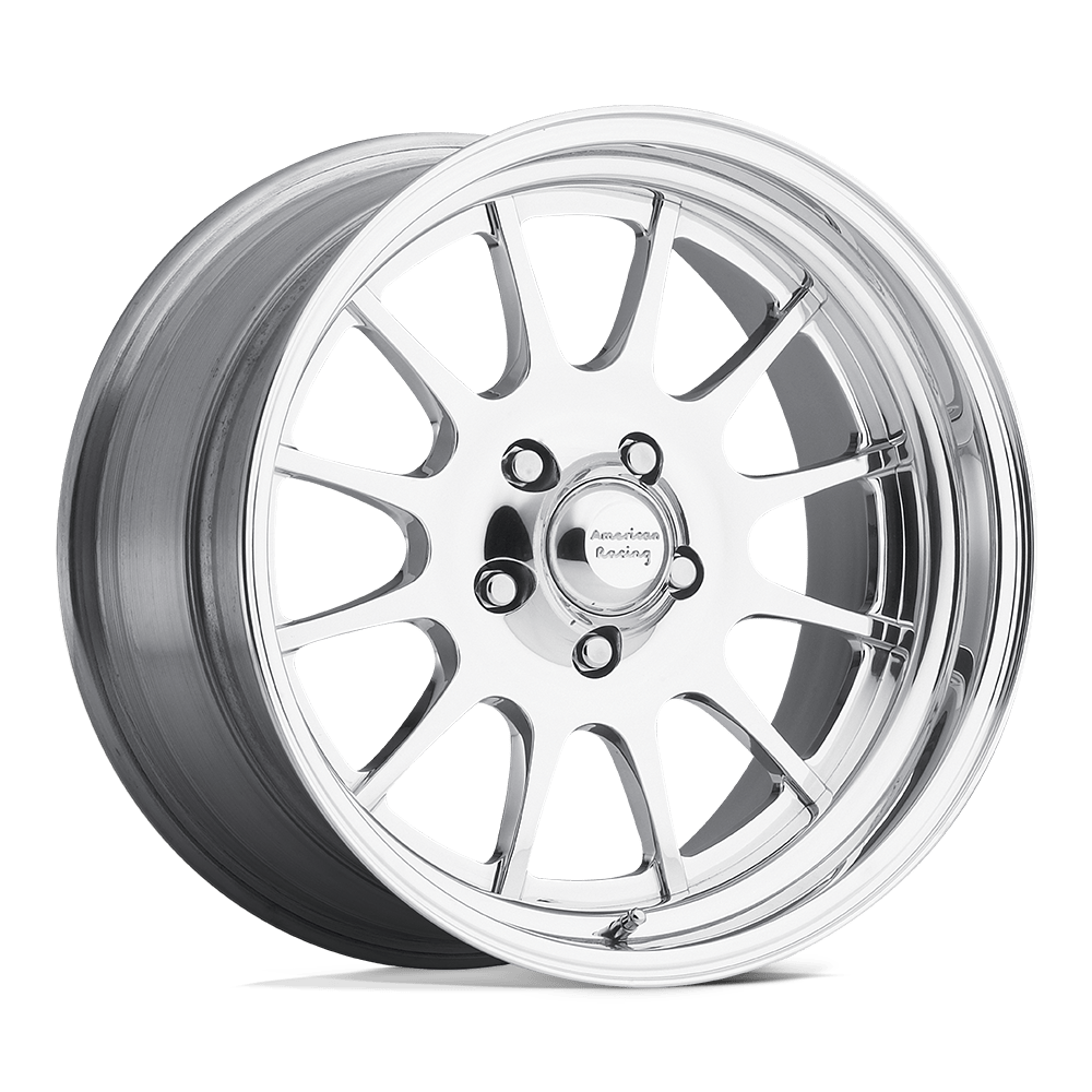 18x11 American Racing VN474 Gasser Polished Wheel 5x5 (-51mm)