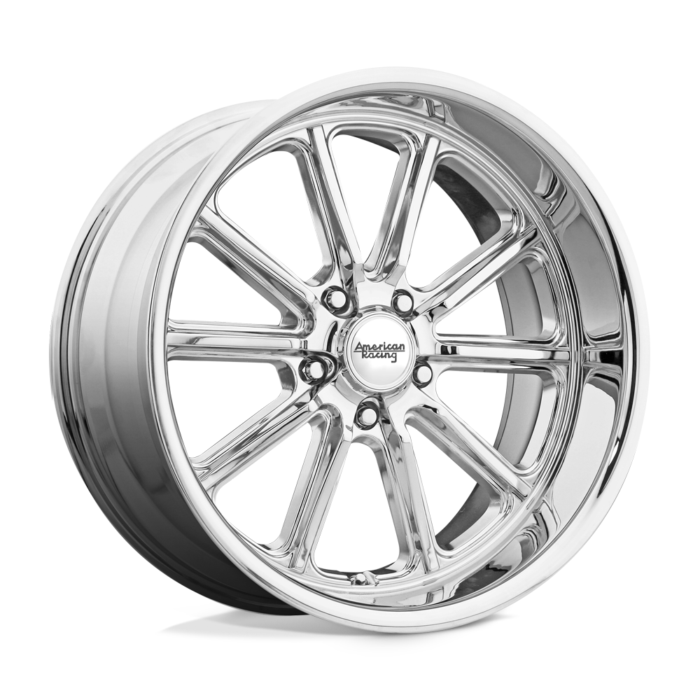 17x8 American Racing VN507 RODDER Chrome Wheel 5x4.5 (0mm)