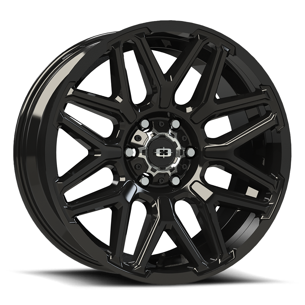 20x9 Vision 305 Rekluse Gloss Black Wheel 5x5.5 (12mm)